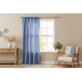 thumbnail image 3 of Poplin Gingham Checkered Window Curtain 56 Inch Wide Royal Blue, 3 of 4