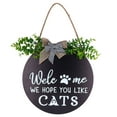 thumbnail image 2 of Farmhouse Front Porch Decoration, Country Style Welcome Sign Lovely Exquisite Workmanship  for Household, 2 of 7
