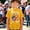Yellow, variant on RTKFRFLM Kids US 250th Semiquincentennial T-Shirt 4th of July Patriotic American Flag Print Crewneck Short Sleeve Graphic Tee for Boys Girls