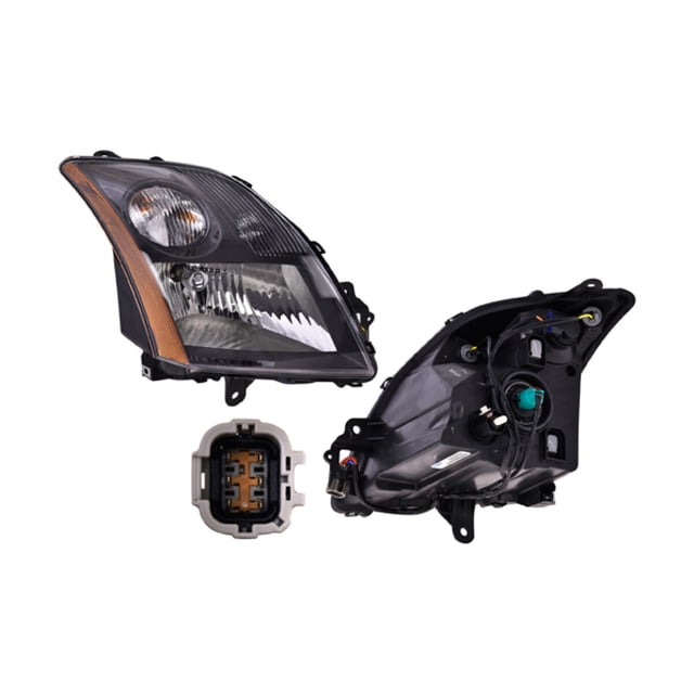 Faro Sentra 2007 A 2010 Nissan Der Fdo Negro DEPO .