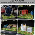 thumbnail image 3 of Jeiento Pine Bell Candy Cane Car Trunk Mat for Dog Non-Shedding Dog Car Travel Accessories All Weather Cargo Liner Floor Mat for SUV Sedan Truck, 3 of 7
