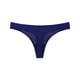 thumbnail image 1 of Gibobby Ropa interior de encaje sexy Bragas de seda de hielo de tiro bajo sin costuras para mujer Ropa interior sexy de color sólido(Azul,M), 1 of 3