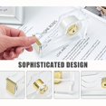 thumbnail image 4 of HLONK Stapler Scissors  Pen Holder  2 Ballpoint Pens  Scissor Glue  Binder  Ruler  Staple Set With Stapler  Desktop Office Set  Manual Operation, 4 of 7