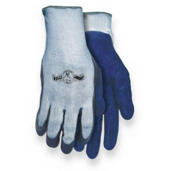 133LF 3 Pair Latex Palm Knit Glove, Large