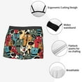 thumbnail image 3 of Kdxio Men's Boxer Briefs with Different Cats 1 Print - Comfortable and Breathable Underwear for Everyday Wear, 3 of 5