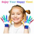 thumbnail image 2 of Guantes LED para niños adultos, guantes intermitentes con dedos luminosos LED de 6 patrones, 2 of 5