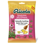 Ricola HoneyLemon with Echinacea Cough Suppressant Throat Drops 45ct