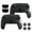 Black, variant on Anti-Slip Silicone Skin for PS5 Controller, PS5 Controller Accessories, Soft Protective Cover Case for PlayStation 5 Control Grip with Touch Pad Stickers