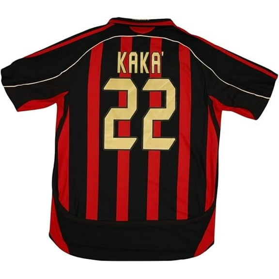 Milan Kaka #22 Retro Men’s Soccer Jersey Fan Edition – Short Sleeve Training & Casual Shirt – Home & Away 2006/07