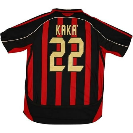 Milan Kaka #22 Retro Men’s Soccer Jersey Fan Edition – Short Sleeve Training & Casual Shirt – Home & Away 2006/07