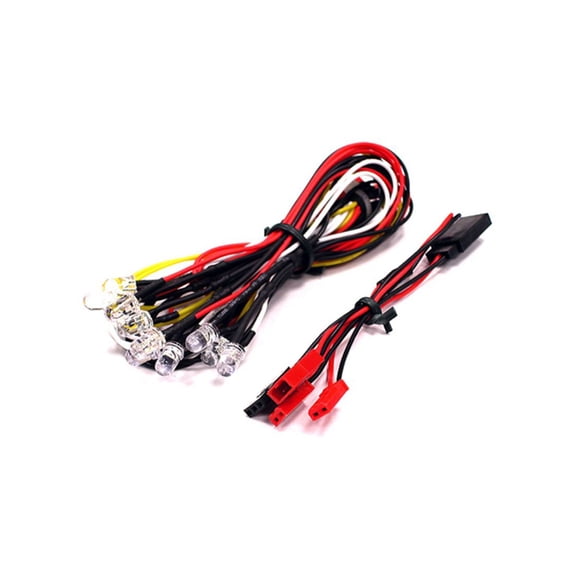 Integy C23477WHITE LED Light Set System 1/10 Touring Car INTC23477WHITE