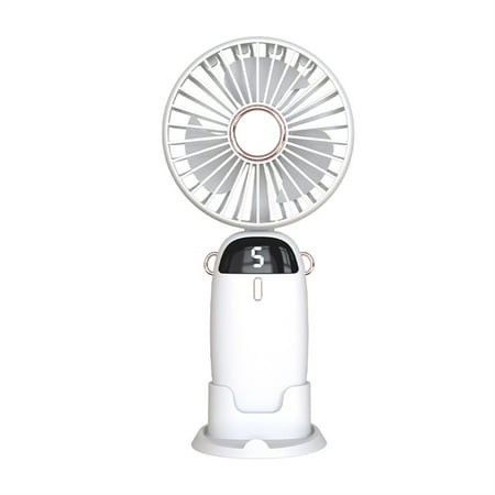 

USB Handheld Fan Mini Portable Folding Fan Digital Office Students Small Electric Fan Gift for Home Lightning Deals of Today