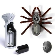 Remote Control Spider Realistic Wireless RC Tarantula Prank Toys Remote Control Toy Moving Pet Toy Pranks for Kids Birthday Fool Day Halloween Gags & Practical Joke Toys