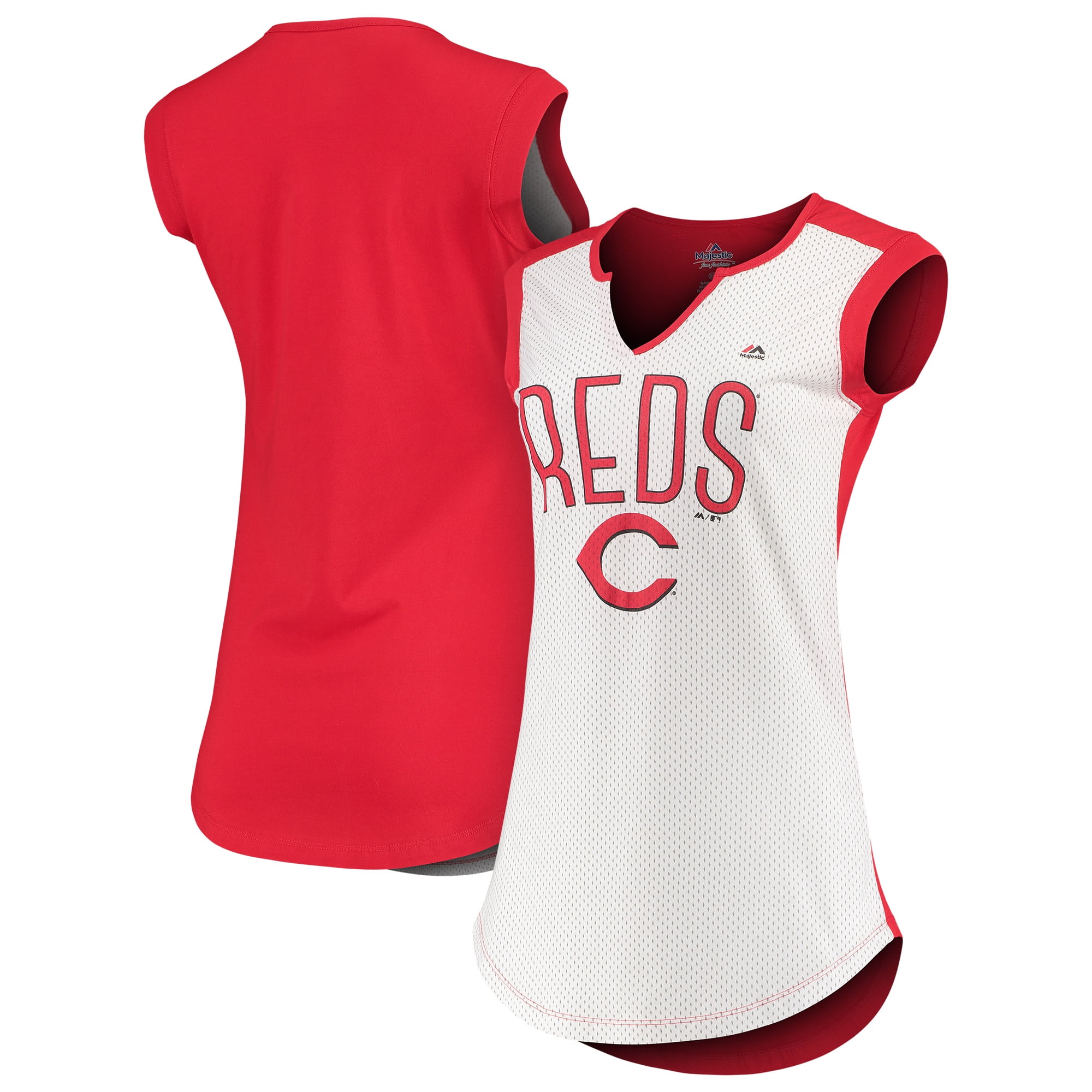 cincinnati reds sleeveless jersey