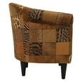 thumbnail image 4 of Newport Club Chair - Safari Patchwork Print, 4 of 6