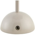 thumbnail image 4 of Livabliss Mayotte Portable Table Lamp, 12-inch, Gray, 4 of 5