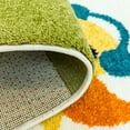 thumbnail image 4 of Ladole Rugs Adorable Kids Area Rug Carpet Fox Pattern in Multicolor, 5'2" x 7'3" (160cm x 220cm), 4 of 5