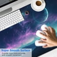 thumbnail image 7 of Blue Purple Galaxy Nebula Universe Space Gaming Mouse Mat,Rectangle 3XL Extra Large Mouse Pad 47.3 X 23.6 Inches Non-Slip Rubber Gaming Mouse Pad Office Mouse Pad for Women Men Kids, 7 of 7
