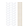 thumbnail image 2 of Tope deslizante para cajón,Tope deslizante para cajón,tope antideslizante,piezas para muebles,Reparación del tope deslizante del cajón del tocador con tornillo,Pieza de repuesto para cajón, 2 of 8