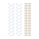 thumbnail image 1 of 20 piezas tope deslizante de cajón, accesorio de repuesto para muebles con tornillos de montaje, herramienta de reparación para cajones, armarios,, 1 of 8
