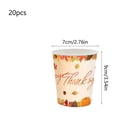 thumbnail image 3 of JHyouerji 20 Pcs Disposable Paper Cups 6x3 Inch Pumpkin Print Food Grade Eco Friendly Drink Cups for Fall Harvest Snack Dessert Picnic Holiday Party Supplies, 3 of 7