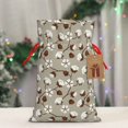 thumbnail image 5 of Honeii Cotton Tree Print Small Burlap Bags,Christmas Drawstring Treat Bags Gift Bags Reusable Candy Goodie Wrapping Bags for Holiday Party Favors Supplies -Medium, 5 of 9