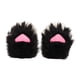 thumbnail image 2 of Guantes con forma de pata de gato, ideales para el invierno. Disfraz cálido para Halloween. Negro Rosa, 2 of 9