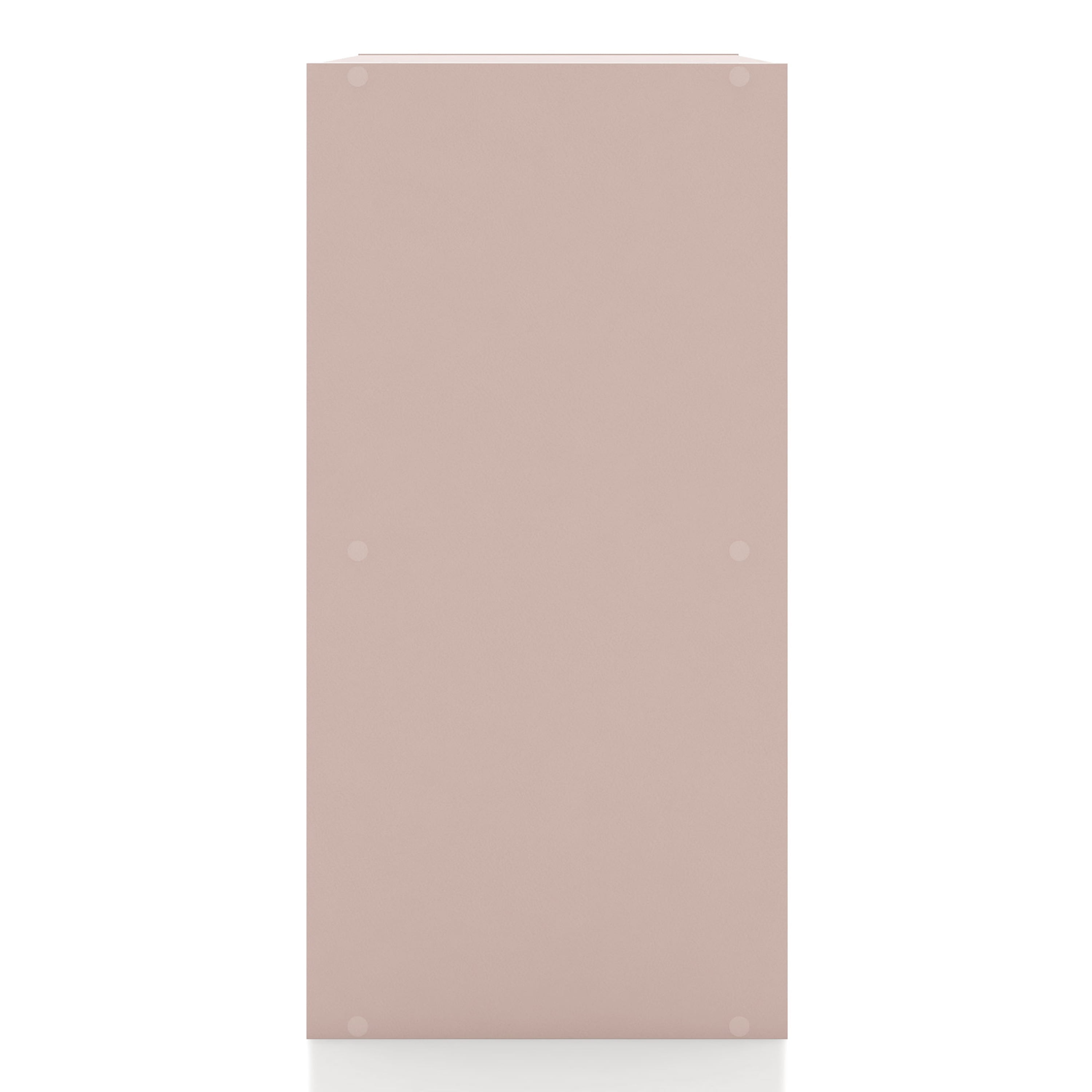 Furniture of America Brooks Stackable 2-Tier Wood Light Pink Kids Bookcase