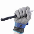 thumbnail image 1 of SZTXJ Level 5 Anti-Cut Glove Stainless Steel Wire Cut Resistant Mesh Gloves (L), 1 of 5
