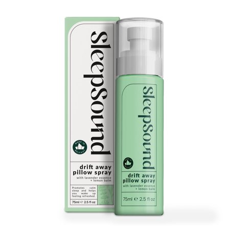 SleepSound Drift Away Irish Lavender & Lemon Pillow Spray, Natural Sleep Aid, Aromatherapy, 1-Count, 2.5 fl oz