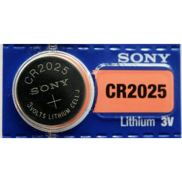 Sony 5 Pcs CR2025 CR 2025 - 3V Lithium Button Cell Battery Batteries - NEW
