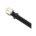 thumbnail image 3 of CTM  Basic Skinny Leather Dress Belt (Women), 3 of 4
