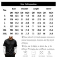 thumbnail image 3 of OIOLOYJM Men's Fake Two Piece T-Shirt Long Sleeve Crew Neck Casual Layered Tee Shirts Fashion Basic Athletic Work Pullover Navy XL, 3 of 5