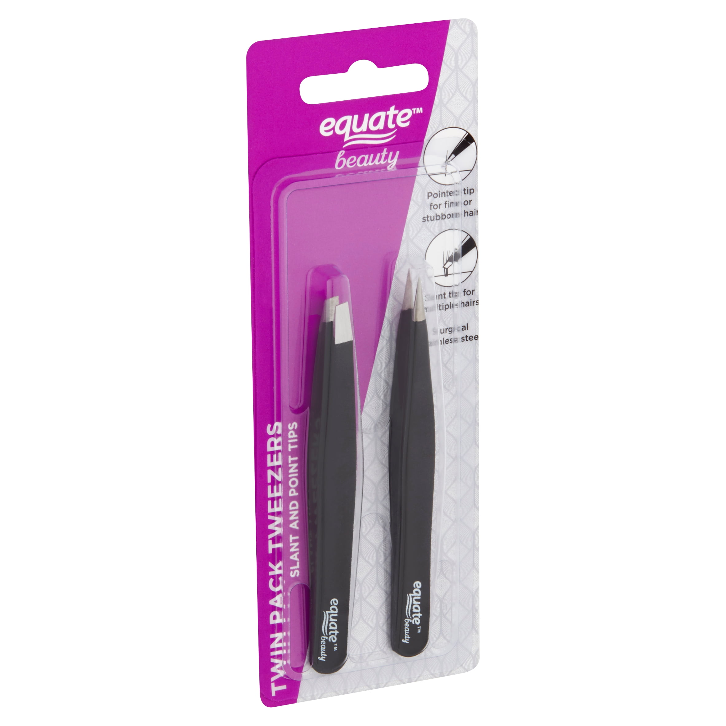 Equate Beauty Duo Pack Tweezer