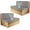 Light Gray, variant on Leather RV Dinette Cushion Covers, PU Waterproof Slipcovers for Rv Furniture Dinette Cushion Covers Anti-Slip Rv Sofa Cover Camper Cushion Covers (2 seat Cover+2 backrest Cover,Black)