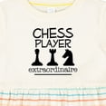 thumbnail image 4 of Inktastic Chess Player Game Girls Baby Dress, 4 of 5