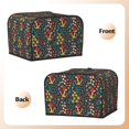 thumbnail image 3 of Fotbe Berries and Flowers for Four Slice Toaster Cover, Fingerprint Protector, Super Soft Appliance Cover And Dust Cover,Bread Dust Cover & Fingerprint Protection, 3 of 7