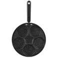 thumbnail image 2 of Zerodis Frying Pan, 5 Round Holes Aluminum Practical Convenient For Home Kitchen Breakfast Cooking Pan, 2 of 8