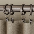 thumbnail image 4 of (2 pack) Better Homes & Gardens Plated Oil Rubbed Bronze Curtain Clip Rings (7 Pack), 4 of 10