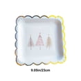 thumbnail image 3 of Meitianfacai Paper Plates Paper Plates Christmas Disposable Cutlery, 3 of 7