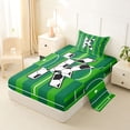 thumbnail image 2 of Erosebridal Football Sport Games Kids Twin Sheet Sets,Soccer First Letter K Bedding For Boys Teens 3 Pieces, 2 of 6