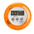 thumbnail image 1 of sweethay Cuenta regresiva de cocina Digital LCD, temporizador magnético, soporte trasero, temporizador de cocina, reloj despertador, utensilios Cocina y Comedor naranja, 1 of 5