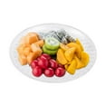 thumbnail image 3 of Clear Plastic Tray Clear Dessert Plates Plastic Serving Platters for Picnics, 3 of 24