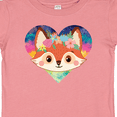 thumbnail image 4 of Inktastic Fox Lover Heart Cute for Girls Girls Baby T-Shirt, 4 of 5