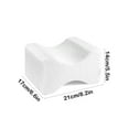 Orthopedic Knee and Leg Pillow for Side Sleepers Sleeping 100 Memory