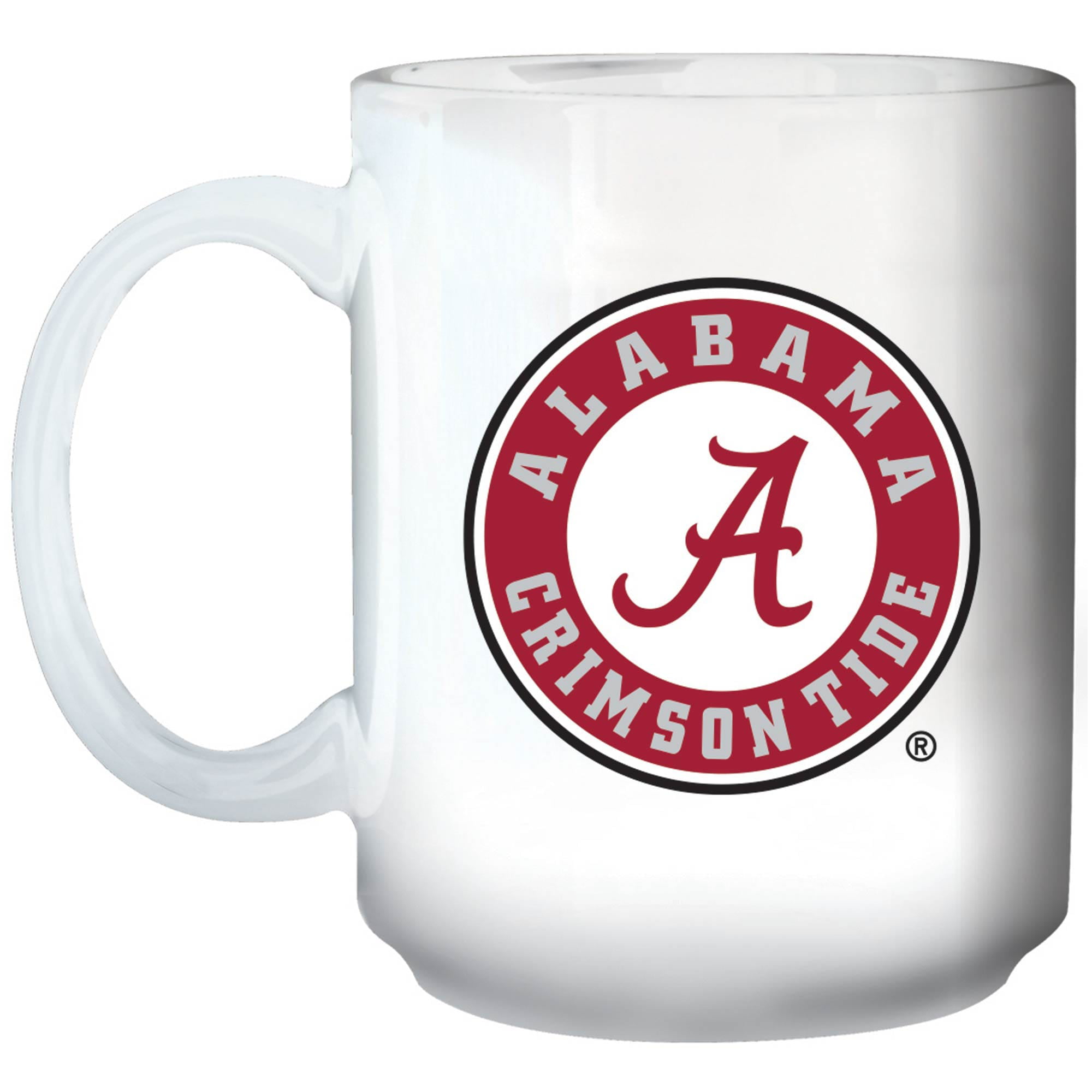 Great American Alabama Crimson Tide The Jump 15oz Coffee Mug with Metal Emblem
