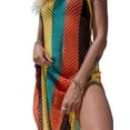thumbnail image 4 of Liacowi Women Crochet Bikini Cover Ups Knitted Long Dress Casual Sleeveless Beach Tank Dress Bathing Suit, 4 of 9
