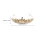 thumbnail image 4 of Tocado de corona de diamantes de imitación, tiara brillante para niña, vestido de novia, tocado, corona para niña, 4 of 5