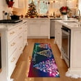 thumbnail image 1 of xihome Felpudo navideño de varias capas, 40x120 cm, antideslizante, para puerta de entrada, porche, patio, casa de campo o decoracin navideña., 1 of 6
