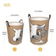thumbnail image 5 of Cesta de lavandería plegable grande C-Ubone, organizador de ropa, impermeable, se puede usar para guardar ropa, hogar, regalos y juguetes, 5 of 8